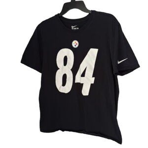 The NIKE Tee Athletic Cut Pittsburg Steelers # 84 BROWN T - Shirt Unisex Large